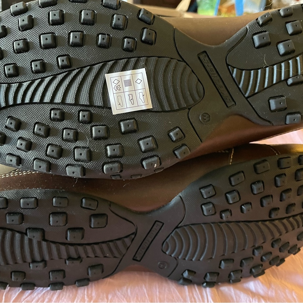 Skechers Men's Dark Brown Sneakers - Picture 3 of 4